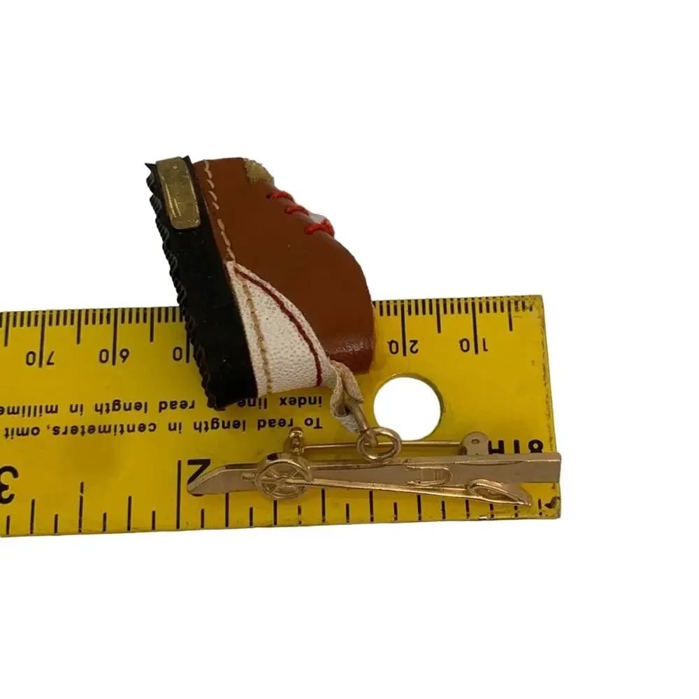 Vintage Ski Boot Bar Pin